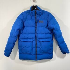 Helly Hansen Vibrant Blue Kids Puffer Coat